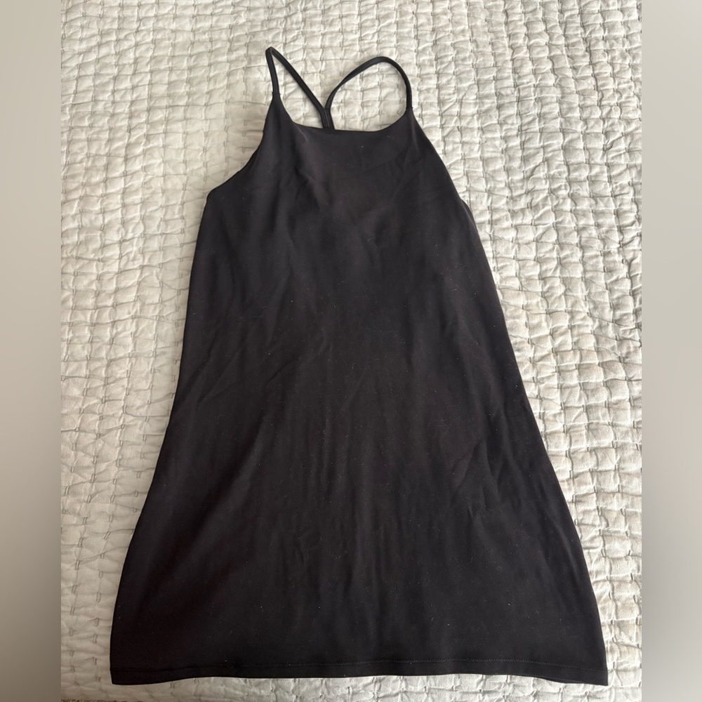 Black Lululemon Flow Y Tank Top size 6